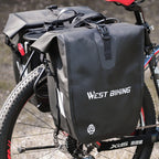 WEST BIKING 25L Mountain Bike Shelf Waterproof Reflective Camel Bag, WEST BIKING 25L Camel Bag