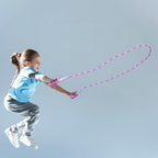 2 PCS 2.8m Children Bamboo Joint Skipping Rope, Style:, Soft Beads Pink, Soft Beads Blue, Soft Beads Purple, Soft Beads Green