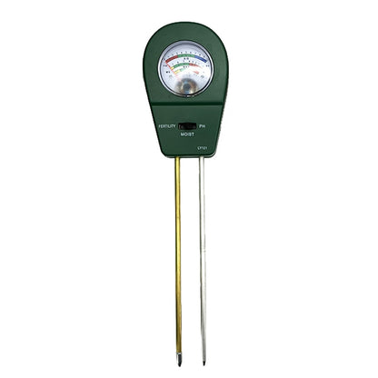 LY101 Flower And Grass Soil Detector PH Cantoneal Alkalin Testor, Green, Blue, Black