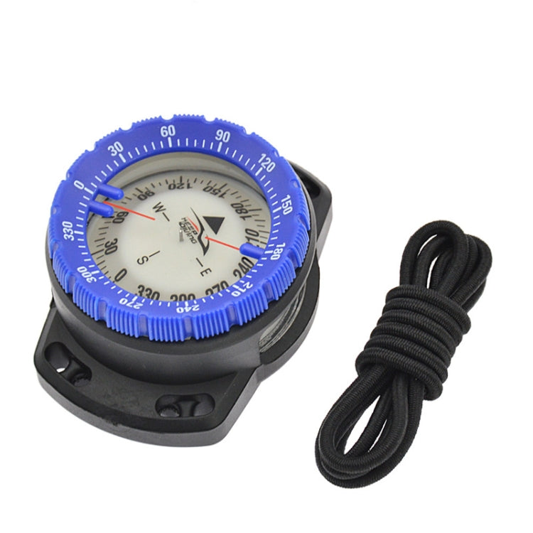 KEEP DIVING CP-992 Strong Magnetic Elastic Rope Luminous Diving Compass, Diving Compass(Grey), Diving Compass(Blue), Diving Compass(Black)
