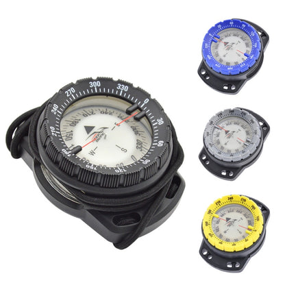 KEEP DIVING CP-992 Strong Magnetic Elastic Rope Luminous Diving Compass, Diving Compass(Grey), Diving Compass(Blue), Diving Compass(Black)