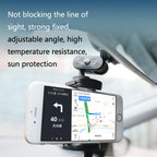 5 PCS Car Rearview Mirror Phone Suction Cup Holder, Mirror Phone Suction Cup Holder