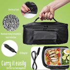MZL005 12V Food Warmers Electric Heater Lunch Box Container, Food Warmer Lunch Box