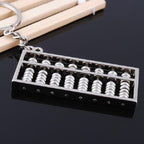 Creative Abacus Key Ring Pendant Creative Abacus Keychain, Abacus Shape