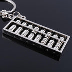 Creative Abacus Key Ring Pendant Creative Abacus Keychain, Abacus Shape