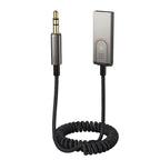 BY301 AUX Car Bluetooth 5.0 Receiver Mobile Call Bluetooth Adapter, BY301