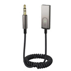 BY301 AUX Car Bluetooth 5.0 Receiver Mobile Call Bluetooth Adapter, BY301