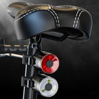 2 PCS AS-08 200LM Aluminum Alloy LED Bicycle Taillight, Red, White