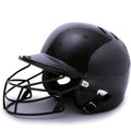 Head and Face Protection Baseball Helmet for Adults, Black, Blue, Red
