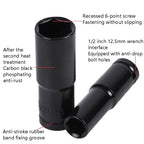 Inside And Outside Hexagon Wrench Auto Repair Wind Cannon Sleeve, 10 In 1 With Curved Rod, 10 In 1 Extension Sleeve, 15 In 1 Extension Sleeve, 20 In 1 Extension Sleeve