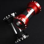 WEST BIKING Mountain Road Bike Screw-In Bearing Bottom Axle, Black, Silver, Red, Gold, Green, Purple