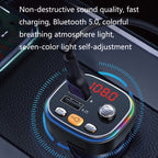 USB Car Bluetooth MP3 Music Player With Colorful Lights, C20, C21