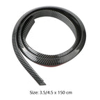Car Universal Tail Paste Top Wing, 3.5cm Matte Black, 3.5cm Bright Black, 3.5cm Carbon Fiber Black, 4.5cm Carbon Fiber Black, 4.5cm Matte Black