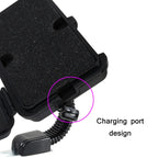 Motorcycle Bicycle Waterproof Mobile Phone Holder, Style:, Flat Button (6.5 inch), Rearview Mirror (6.5 inch), Handlebar (7 inch), Rearview Mirror (7 inch)