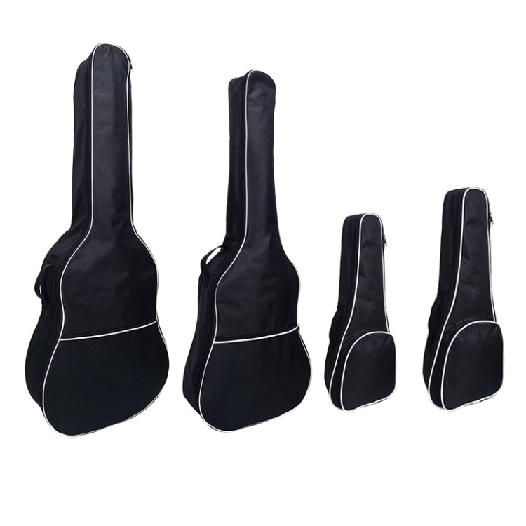 Cotton Padded Oxford Cloth Backpack, Spec:, For 38 inch Guitar, For 40/41 inch Guitar, For 21 inch Ukulele, For 23 inch Ukulele