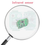 CO2 HCHO TVOC Detector Temperature Hygrometer, AK4 Infrared 5 in 1