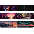 Hand-Painted Fantasy Pattern Mouse Pad, Size:, 300 x 800 x 1.5mm Not Overlocked, 300 x 800 x 2mm Seaming, 300 x 800 x 3mm Seaming, 300 x 800 x 4mm Seaming, 300 x 800 x 5mm Seaming, 400 x 900 x 1.5mm Not Overlocked, 400 x 900 x 2mm Seaming              ...