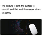 Hand-Painted Fantasy Pattern Mouse Pad, Size:, 400 x 900 x 4mm Seaming, 400 x 900 x 5mm Seaming