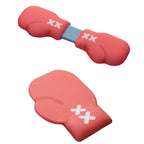 Boxing Gloves Office Silicone Keyboard Mouse Pad, Hand Rest, Mouse Pad