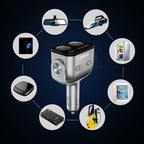 Ozio Car Charger Cigarette Lighter With USB Plug Car Charger, Y34Q 5.3A Silver, Y34Q 5.3A Black, Y48Q 6.5A Black, Y48Q 6.5A Silver