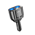 Ozio Car Charger Cigarette Lighter Conversion Plug USB Car Fast Flashing Charger, CL48Q Black, CL48Q Blue, CL48 PD Black, CL48 PD Blue