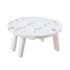 Outdoor Picnic Portable Folding Wine Table, Picnic Table White, Picnic Table Pink