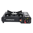 YANCHUAN Outdoor Portable Gas Stove, Style:, Dual-use, Single-use