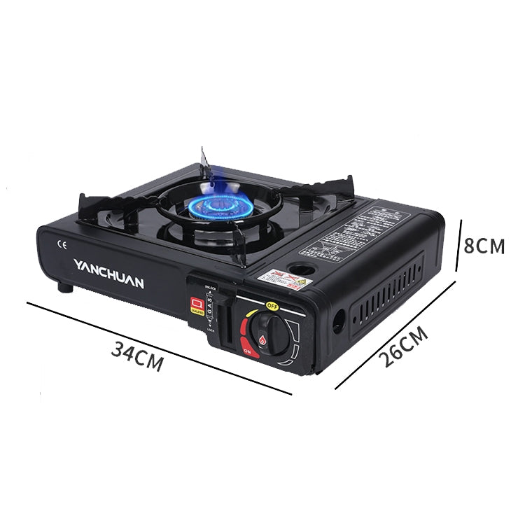 YANCHUAN Outdoor Portable Gas Stove, Style:, Dual-use, Single-use