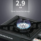 YANCHUAN Outdoor Portable Gas Stove, Style:, Dual-use, Single-use