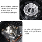 YANCHUAN Outdoor Portable Gas Stove, Style:, Dual-use, Single-use