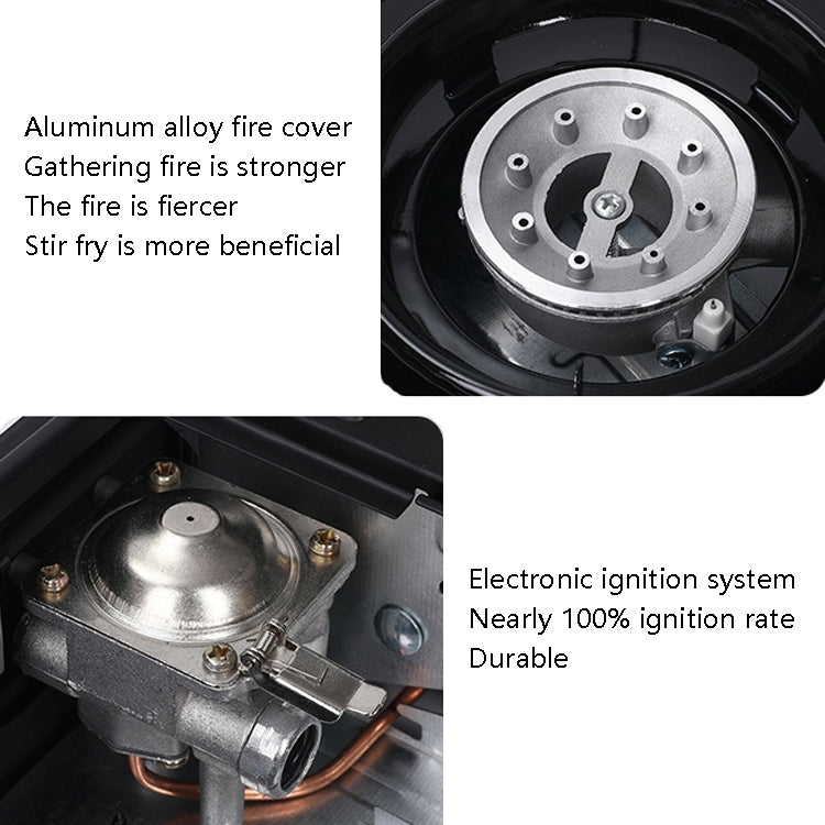 YANCHUAN Outdoor Portable Gas Stove, Style:, Dual-use, Single-use