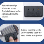3 PCS Golf Multi-Function Cleaning Brush Portable Groove Slit Cleaning Brush, Brush Set Red, Brush Set Blue, Brush Set Black