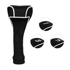 3 in 1 No.1 / No.3 / No.5 Golf Club Protective Cover, HD-043 3 in 1 Black, HD-043 3 in 1 Blue
