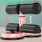 Sit-Up Aid Exercise Abdominal Fitness Device, Specification:, Black Single Suction Cup, Black Double Suction Cup, Red Single Suction Cup, Red Double Suction Cup, Blue Single Suction Cup, Blue Double Suction Cup, Pink Single Suction Cup                 ...