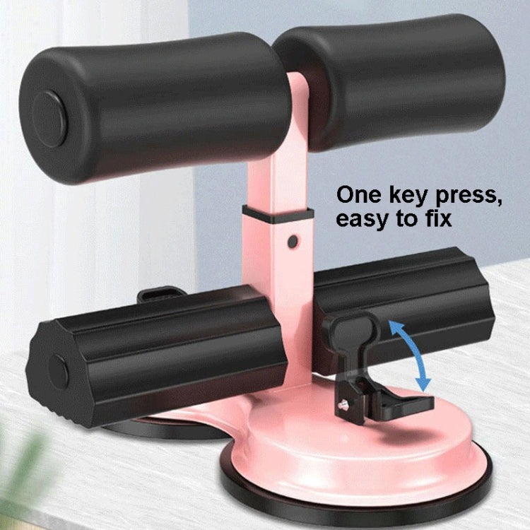 Sit-Up Aid Exercise Abdominal Fitness Device, Specification:, Black Single Suction Cup, Black Double Suction Cup, Red Single Suction Cup, Red Double Suction Cup, Blue Single Suction Cup, Blue Double Suction Cup, Pink Single Suction Cup                 ...