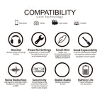 Mini Live Collar Wireless Microphone, Style:, GAW-810, GAW-811