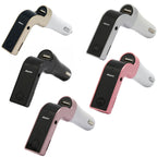 G7 Car Hands-Free Bluetooth FM Player MP3, G7 Gold, G7 Silver, G7 Black, G7 Pink, G7 Rose Gold