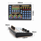 Live Microphone Equipment Sound Card, GAX-X8