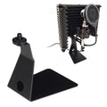 TEYUN L-Shaped Iron Triangle Metal Microphone Stand