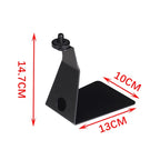 TEYUN L-Shaped Iron Triangle Metal Microphone Stand