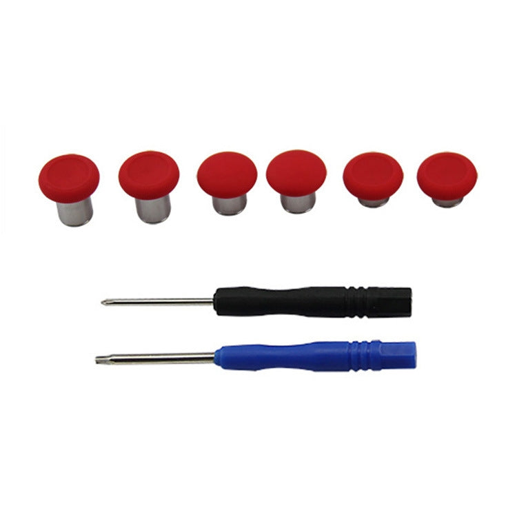 6 PCS Button Accessories For PS4 / Switch / Xbox One, Red, Green, Blue, Black