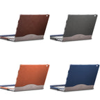 PU Leather Laptop Protective Sleeve, For Microsoft Surface Book 1 13.5 inches, For Microsoft Surface Book 2 13.5 inches, For Microsoft Surface Book 2 15 inches, For Microsoft Surface Book 3 13.5 inches, For Microsoft Surface Book 3 15 inches