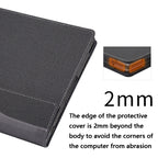 13.5 Inch Multifunctional PU Leather Laptop Sleeve, For Microsoft Surface 1/2/3/4