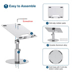 Z30 360 Rotating Lifting Aluminum Alloy Laptop Bracket