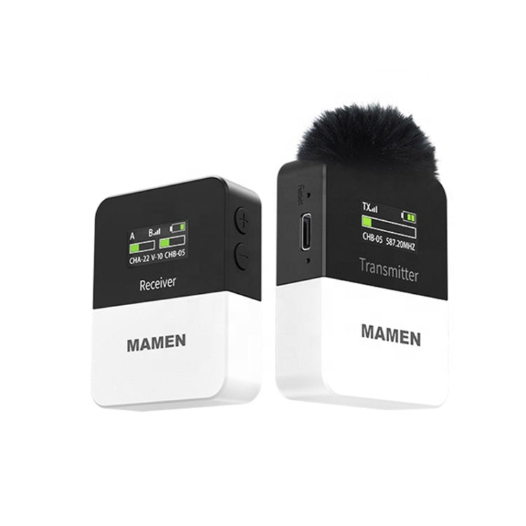 MAMEN KT-W1 Live Single-Reverse Camera Microphone, Specification:, 1 in 1, 2 in 1