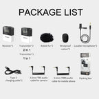 MAMEN KT-W1 Live Single-Reverse Camera Microphone, Specification:, 1 in 1, 2 in 1