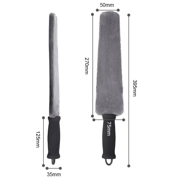 Car Air Outlet Cleaning Brush Interior Cleaning Tool, Style:, Cleaning Ruler Brush, Ruler Brush+5 PCS Brush, Ruler Brush+Gray Red Brush