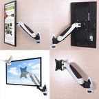 Gibbon Mounts GM111W Wall-Mounted Telescopic Computer Monitor Stand
