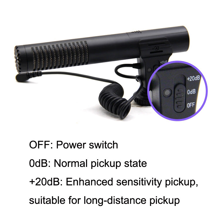MAMEN MIC-05 Micro SLR Camera Microphone