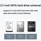 TU31 2.5 Inch USB3.1 TYPE-C Interface Hard Disk Transparent Protective Shell